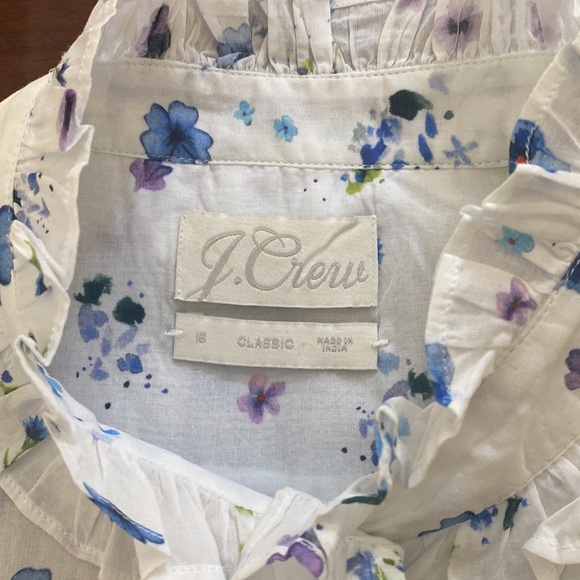 JCrew cotton voile blouse - Picture 3 of 9